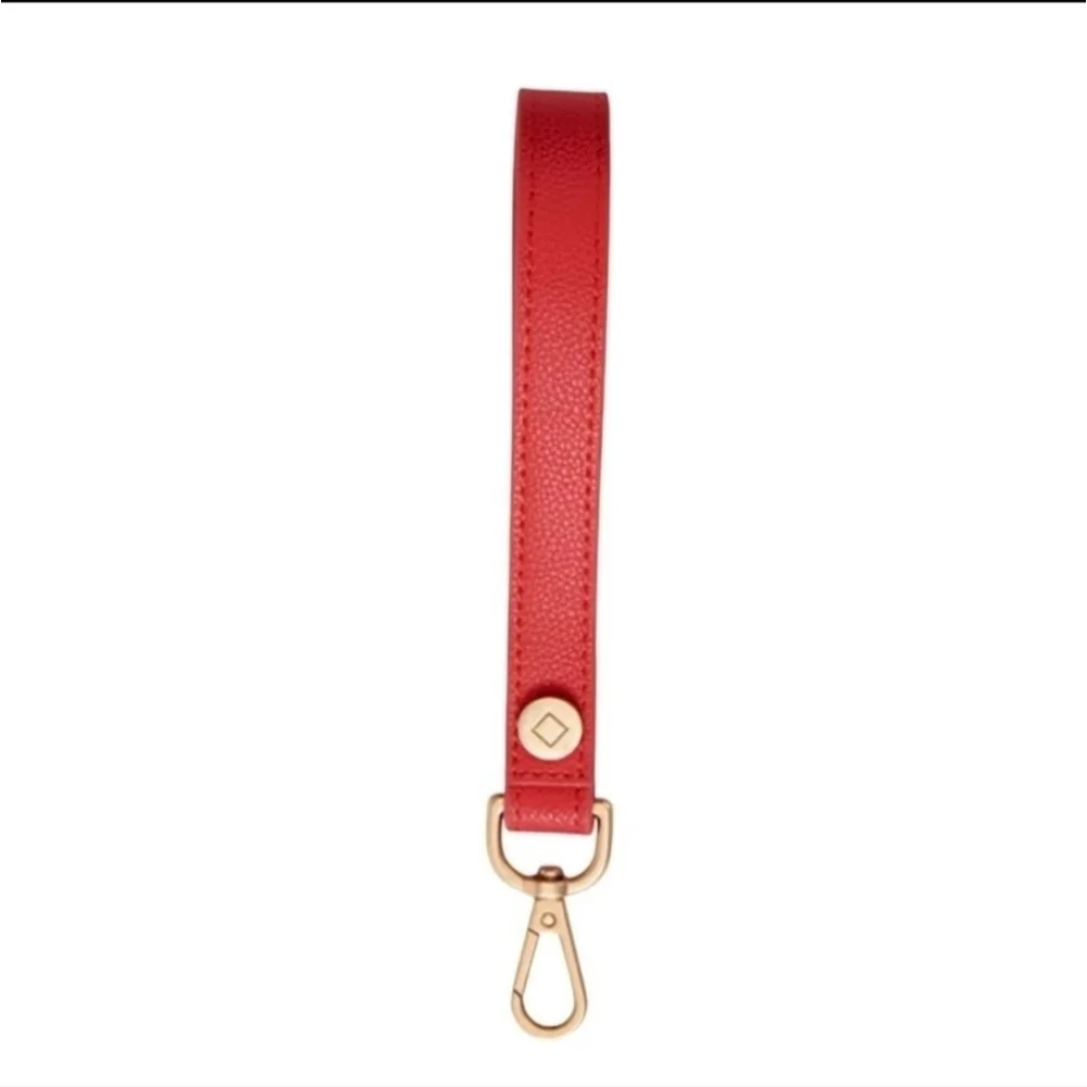 Thirty-One Coastal Red Smooth Pebble Wristlet Strap